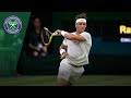 Rafa Nadal & Novak Djokovic's crazy 23-shot tie-break rally | Wimbledon 2018