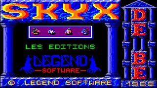 [Amstrad CPC] Skyx - Longplay