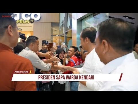 PRESIDEN SAPA WARGA KENDARI