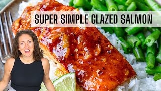 SIMPLE GLAZED SALMON RECIPE