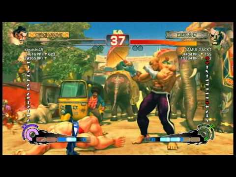 【スパ４】kakashi45[E.ホンダ] vs CAMUI GACKT[サガット]