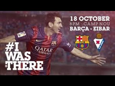 Lionel Messi vs Eibar (18/10/2014) by MikeSoccerHD #I WAS THERE