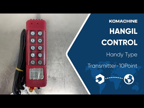 HANGIL CONTROL / Handy Type Transmitter-10Point (HCT-228) / INV-06086