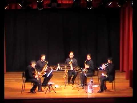 WEST SIDE STORY -  L. Bernstein (prologue & mambo) - KANSAX QUARTET -