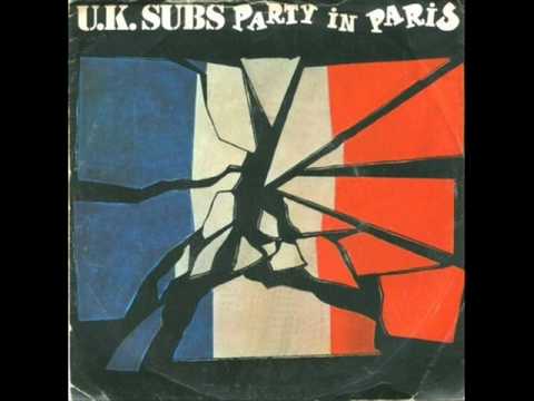 uk subs party in paris