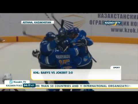 KHL Barys 2 0 Jokerit   Kazakh TV