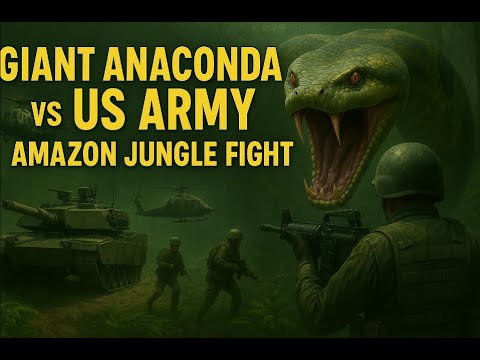 Giant Anaconda vs US Army – Amazon Jungle Fight episode 1