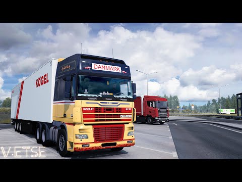 ETS 2, DAF XF95 DANMARK, Турция,Текирдаг-Стамбул.