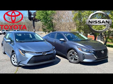 Thumbnail for 2025 Nissan Sentra TAKES on Toyota Corolla in EPIC Comparison by Nissan