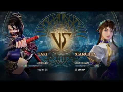 Taki VS Xianghua(Me): SOULCALIBUR VI Network Test