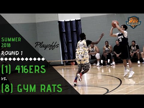 UPTOWN BASKETBALL Playoffs - (1) 416ers vs. (8) Gym Rats - Aug. 12th
