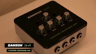 Video thumbnail for SAMSON QH4  4-Channel Headphone Amplifier by ORCHESTRA MEGASTORE