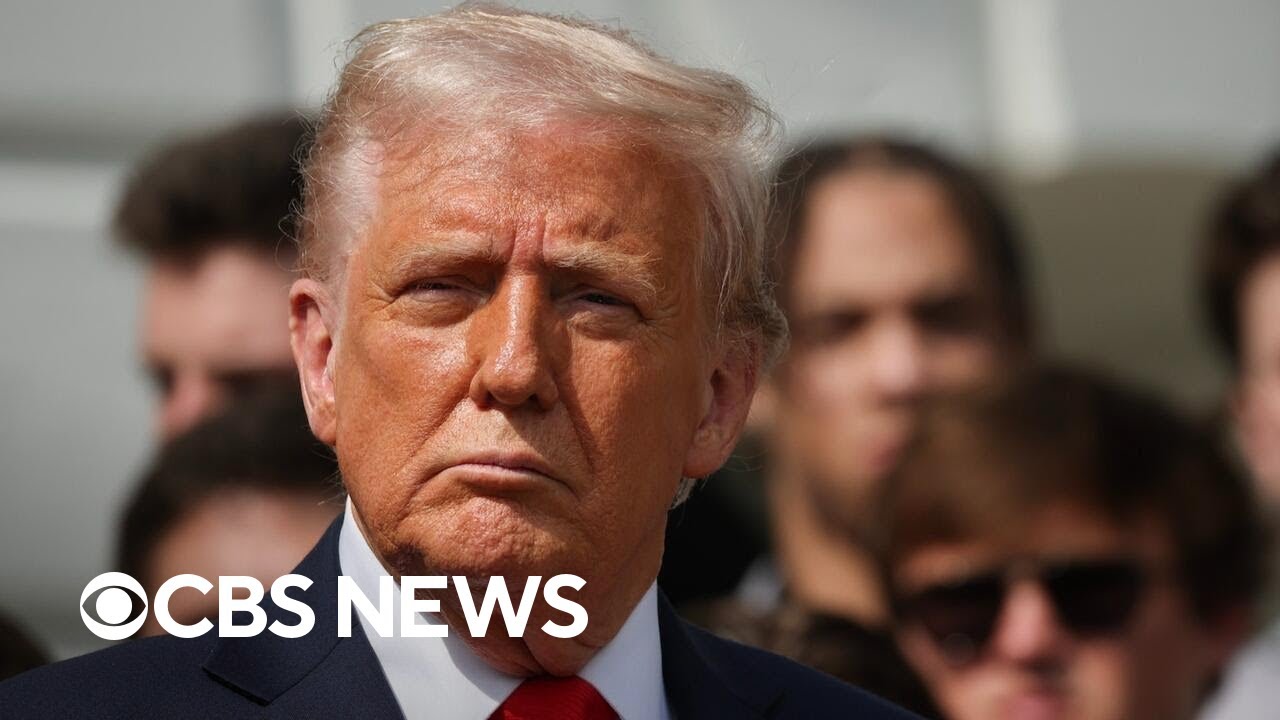 Trump reacts to questions on drop in U.S. tourism