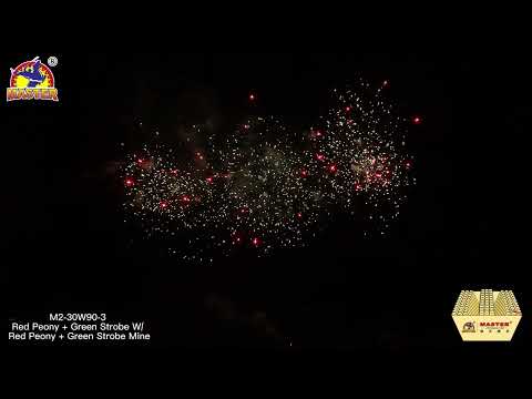 90 Shots Silver Wave + Crackling W Shape Combination Effects Outdoor Cake Fireworks