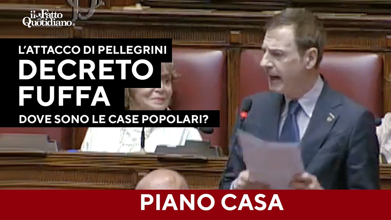 “Questo è un decreto fuffa!”: il Movimento 5 Stelle demolisce il Piano Casa del Governo