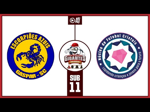 Escorpiões Azuis 1x2 NFC • SUB-11 // Grupo A • AO VIVO