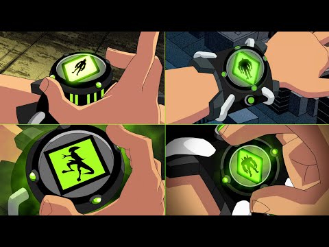 Ben 10 but only when Ben is choosing an alien