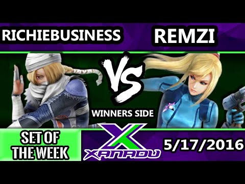 S@X 150 - RichieBusiness (Shiek) Vs. EMG | Remzi (ZSS) SSB4 Tournament - Smash Wii U - Smash 4