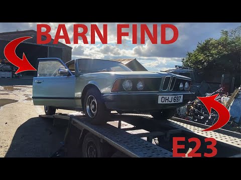 Thumbnail for BARN FIND BMW 732i  E23 COLLECTED...BUT IS IT RUNNING? by BMW
