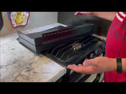 CAMCO stove top cover install and review