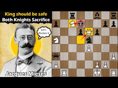King should be safe first of all | Mieses vs Albin 1903