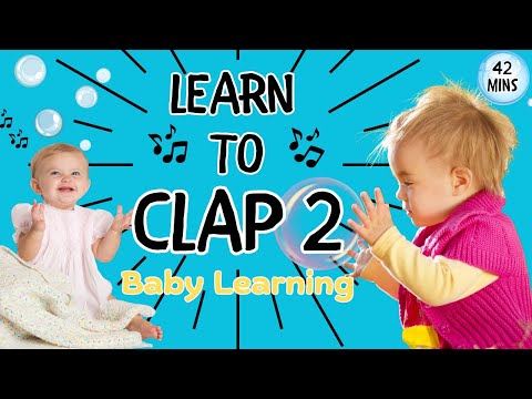 "Clap Along Marathon 2" Encouraging Your Baby To Clap! Baby Learning Videos | Baby Songs, Miss Katie
