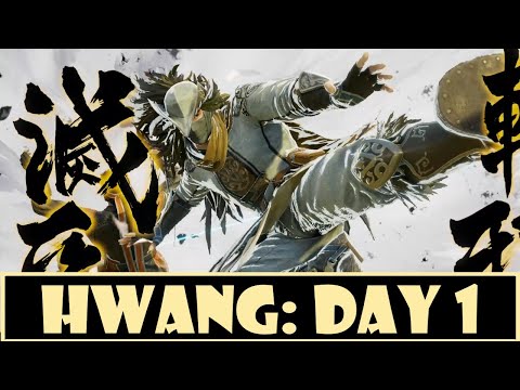 Hwang is HERE! Day 1 Learning| Soul Calibur 6