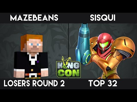 Kingcon: Losers Top 32 - IJC| Mazebeans (Steve) Vs GiantX| Sisqui (Samus)