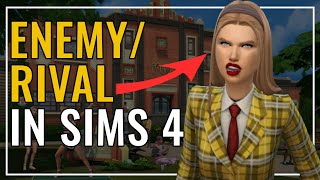 How to Make an Rival Enemy in #Sims4 and Complete Drama Llama Aspiration