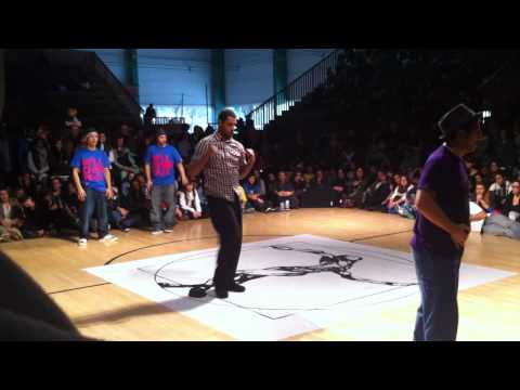 Juste Debout 2012 Suisse Quart de finale Poppin