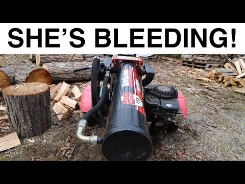 $25 Fix!  Log Splitter Hydraulic Control Valve O-Ring Rebuild.