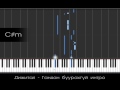 Digital - Gandan Buurahgui - Piano Lesson, Synthesia Tutorial