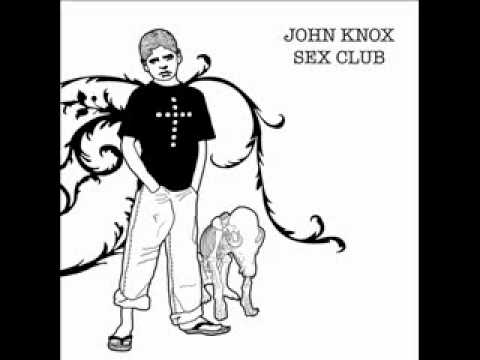 John Knox Sex Club - James with the black dog in the slow dark