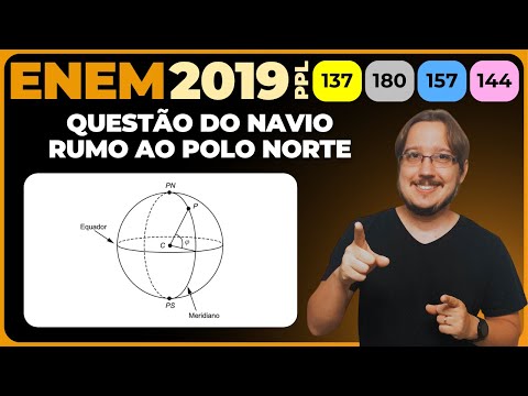 ENEM 2019 || Geometria Espacial e Plana || As coordenadas usualmente utilizadas na localização de um