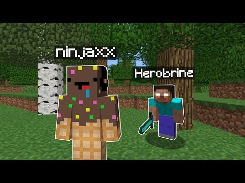 Ninjaxx - I installed "Herobrine" on my Minecraft.. (I freaked out)