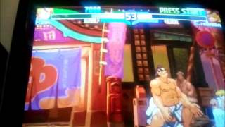 Arcade Gameplay - Street Fighter Zero 3 Upper Sega Naomi