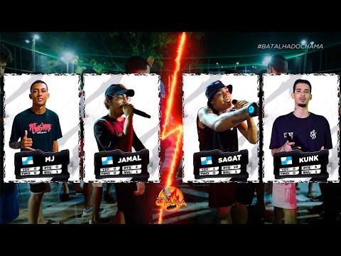 MJ E JAMAL x SAGAT E KUNK / 2 ° FASE / BATALHA DO CHAMA #010 🔥 
