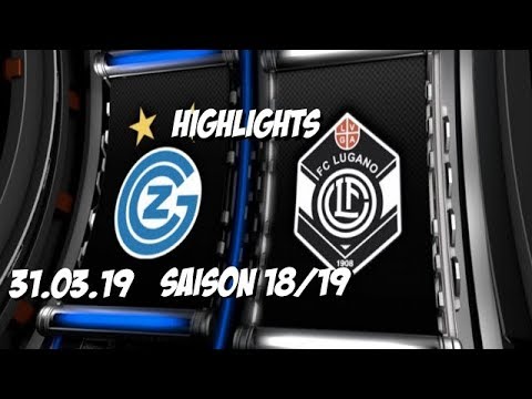 Highlights: Grasshopper Club Zürich vs Fc Lugano (31.03.19)