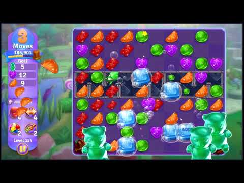 Wonka's World of Candy Level 154 - NO BOOSTERS + FULL STORY 🍫 | SKILLGAMING ✔️