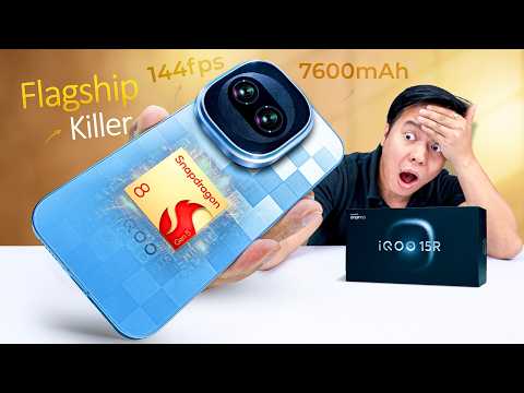 Thumbnail for iQOO 15R Unboxing & Test - The Flagship Killer Phone @XX,999? only