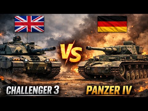 Challenger 3 vs Panzer IV – Firepower, Armor & Mobility Compared