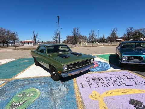 1972 Plymouth Scamp and a 1967 Plymouth Barracuda