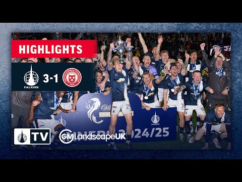 Highlights | Falkirk 3-1 Hamilton Accies | Bairns win back to back titles in dramatic season finale!