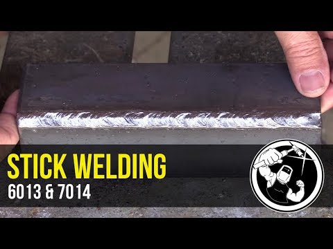 Learning to weld with 6013 and 7014 electrodes
