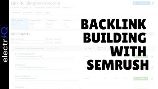 Link Building in 2020 | How to Get Backlinks with SEMrush that MATTER