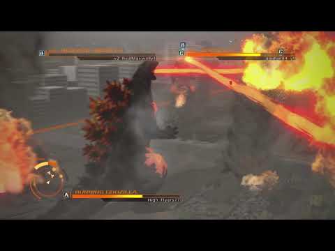 GODZILLA PS4: Burning Godzilla vs Heisei Godzilla vs Burning Godzilla