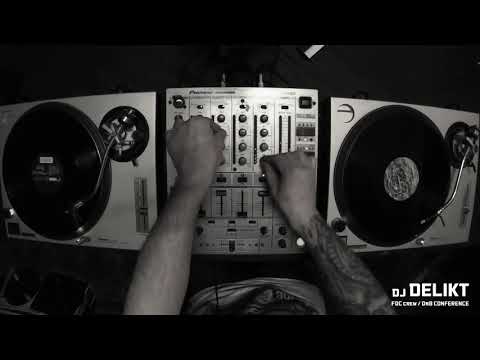 Deep Drum & Bass -  Vinyl mix 2021 ( Dj Delikt )