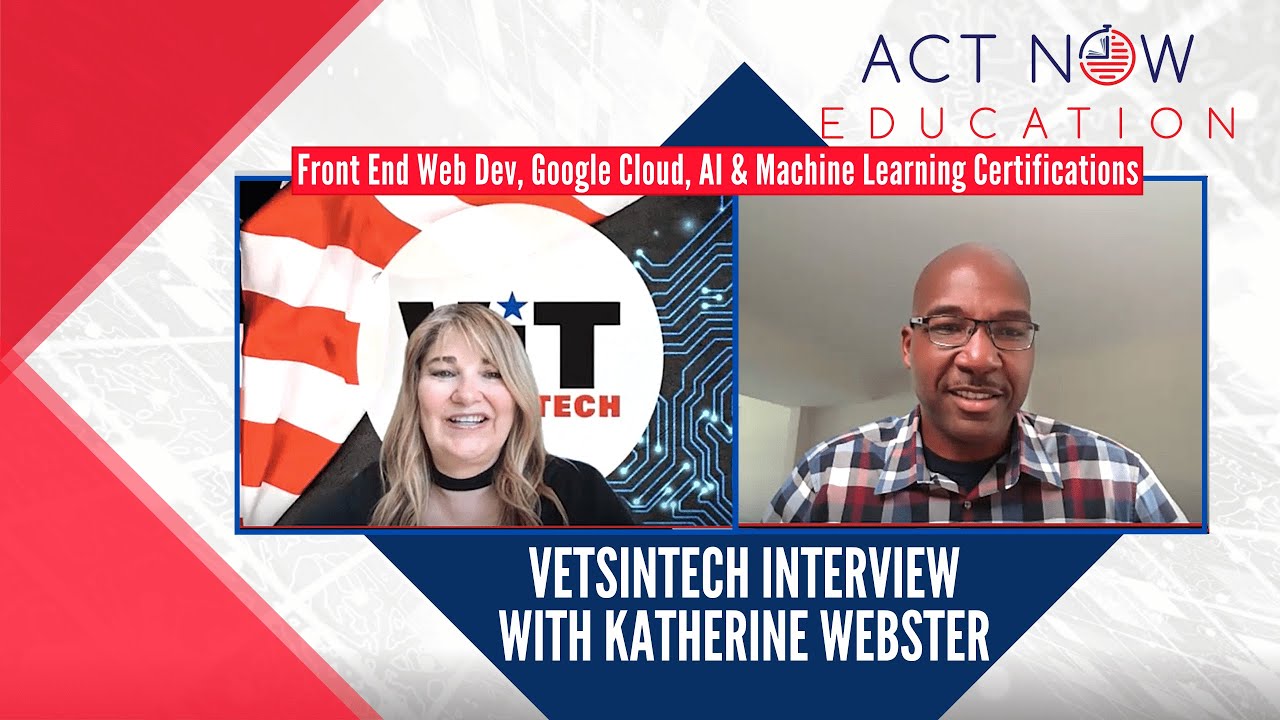 Front End Web Dev, Google Cloud, AI & Machine Learning Certifications With VetsinTech
