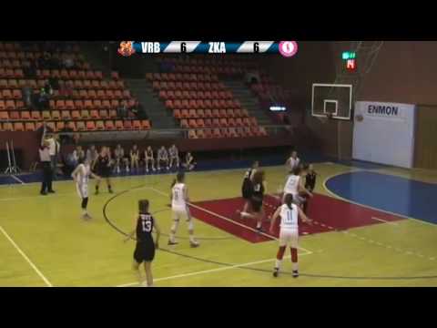 Vrbas Medela - Novosadska ŽKA 85:57 1ZLS 11 2016-2017