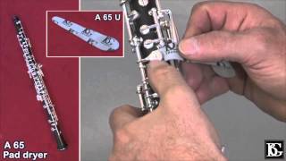 BG Sèche-tampons clarinette/basson/hautbois/flûte (20 pcs) - Video